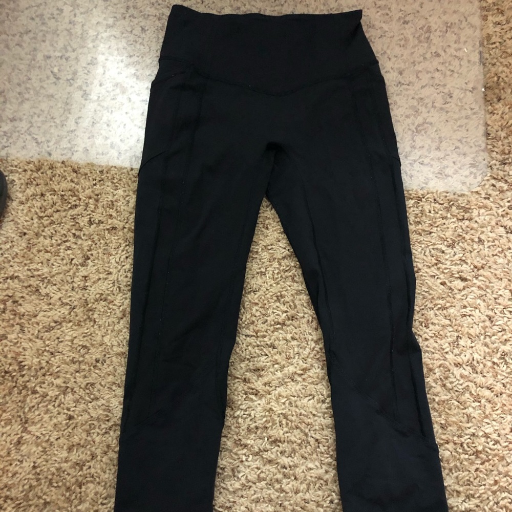 full length black lululemon leggings
